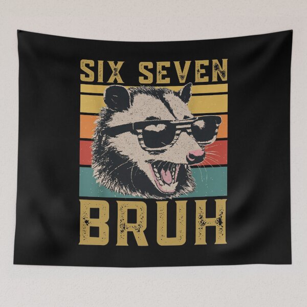Item preview, Cool Sunglasses Opossum – Six Seven Bruh Meme 67 designed and sold by LashondaGreen89.