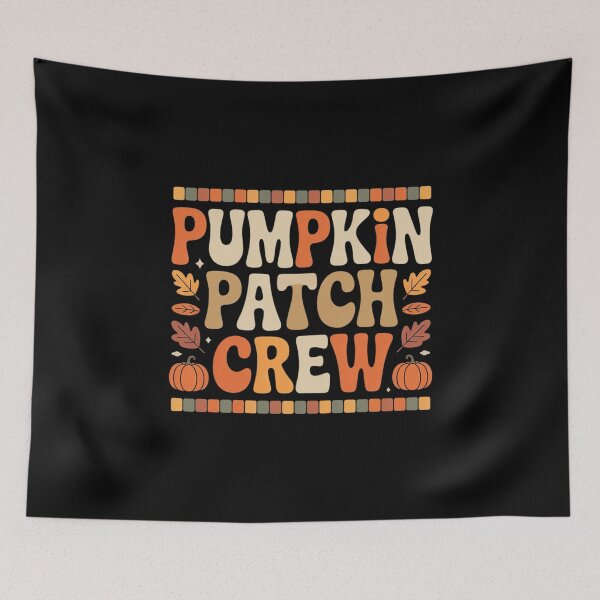Item preview, Pumpkin Patch Crew Checkered Fall Halloween Autumn designed and sold by countntenov.