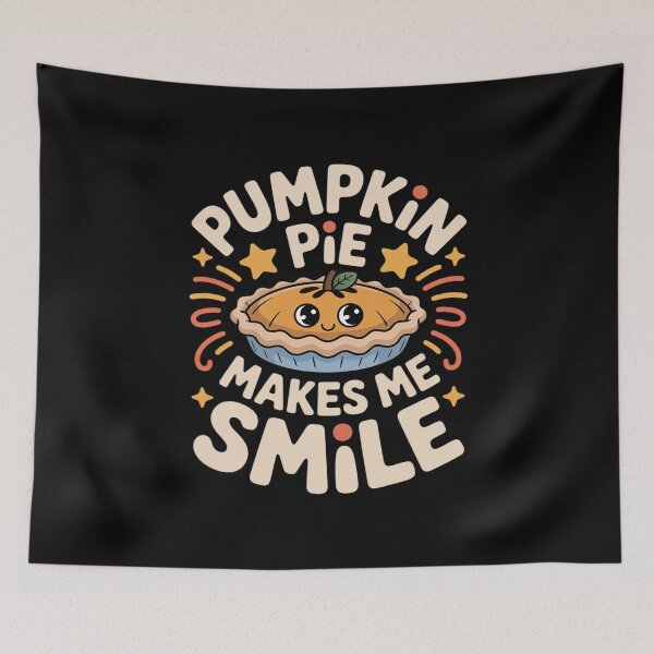 Item preview, Pumpkin Pie Makes Me Smiles Fall Cozy Holiday Cheer designed and sold by Slwankol.