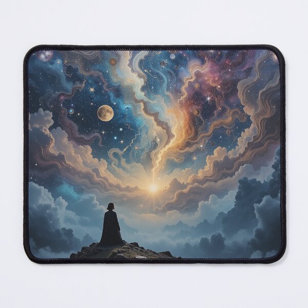 Item preview, Cosmic Serenity – Peaceful Galaxy Meditation Art | Celestial Space Zen Aesthetic designed and sold by PixPixari.