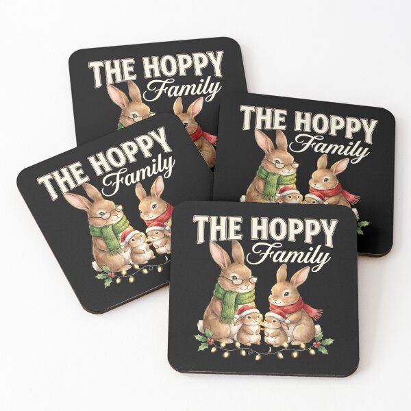 Item preview, The Hoppy Christmas Bunny Lover Family Matching  designed and sold by thebest-2studio.