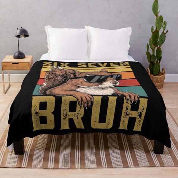 Item preview, Six Seven Bruh 67 Meme Funny Cool Squirrel Sunglasses Vector designed and sold by LashondaGreen89.