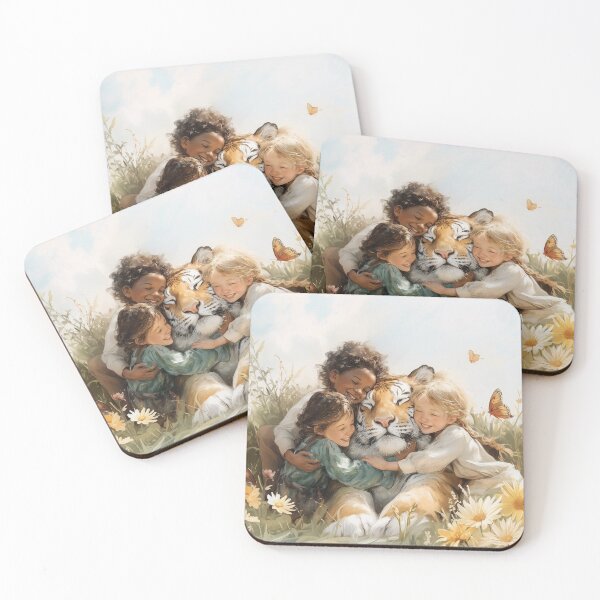 Item preview, Tiger hugs in Paradise designed and sold by Good News Gifts.
