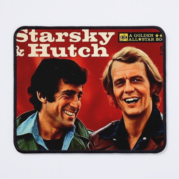 Item preview, 70s Detective Duo Classic Car Art | Red Background Leather Jacket Painting | Retro Action TV Show designed and sold by Art's Diner.