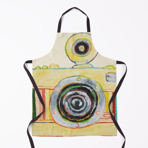 Item preview, Yellow Lomo Camera Oil Pastel Hand Draw designed and sold by purple-Q.
