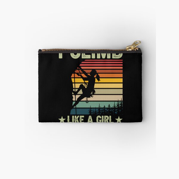 Item preview, I Climb Like A Girl Try To Keep Up Rock Climbing For Girl Climber Boulder Climbing Mountain Climbing designed and sold by BarbaraLillie.