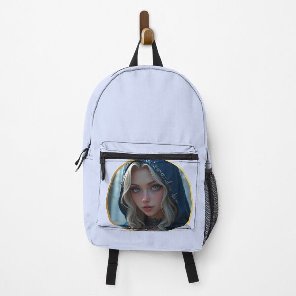Item preview, Blue Veil Guardian – Ethereal Illustration designed and sold by PriyaMagic.
