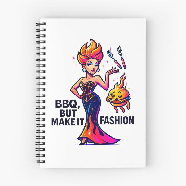 Item preview, BBQ, But Make It Fashion ♨–♨ BAR-B-Q COLLECTION – Haute Grill Couture designed and sold by WheelieGdArt.