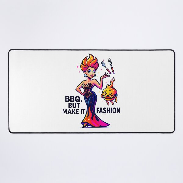Item preview, BBQ, But Make It Fashion ♨–♨ BAR-B-Q COLLECTION – Haute Grill Couture designed and sold by WheelieGdArt.
