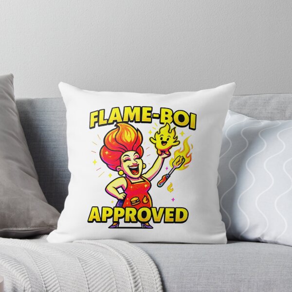 Item preview, FLAME-BOI APPROVED ♨–♨ BAR-B-Q COLLECTION designed and sold by WheelieGdArt.