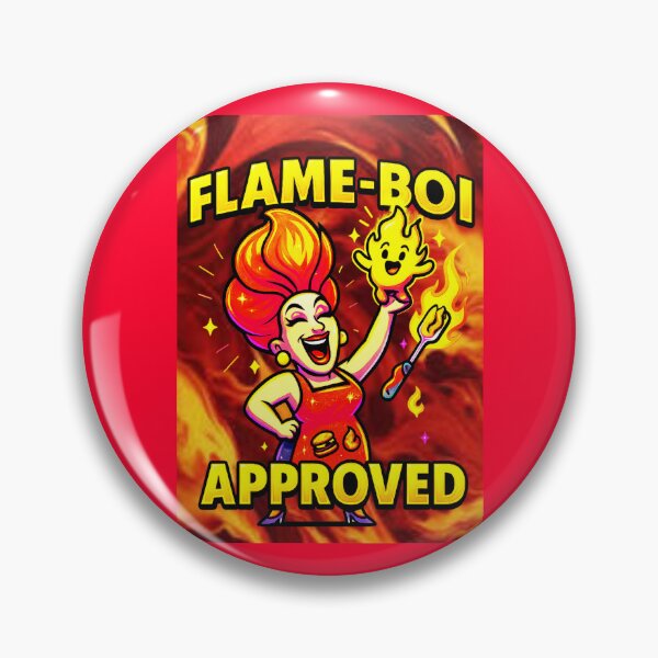 Artikelvorschau, FLAME-BOI APPROVED ♨–♨ BAR-B-Q KOLLEKTION - Flame ON entworfen und verkauft von WheelieGdArt.