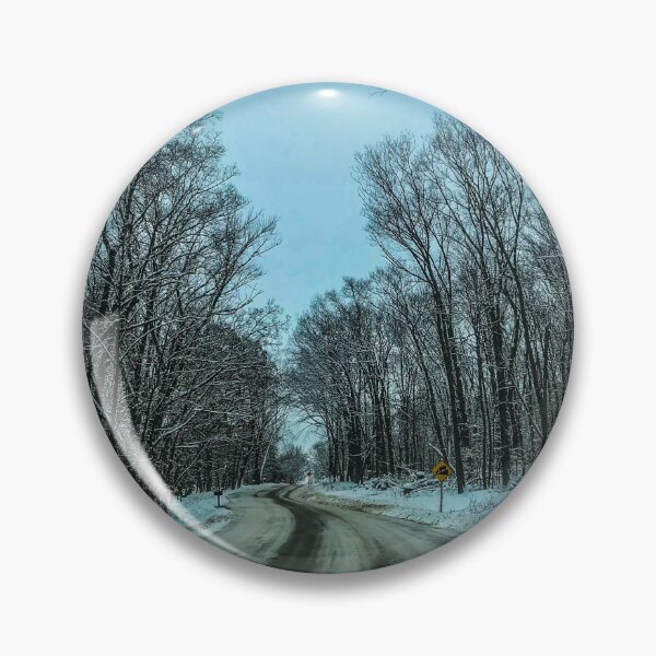 Item preview, Winter Drive at Devils Lake designed and sold by aadventures.