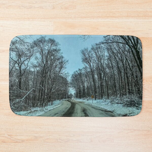 Item preview, Winter Drive at Devils Lake designed and sold by aadventures.