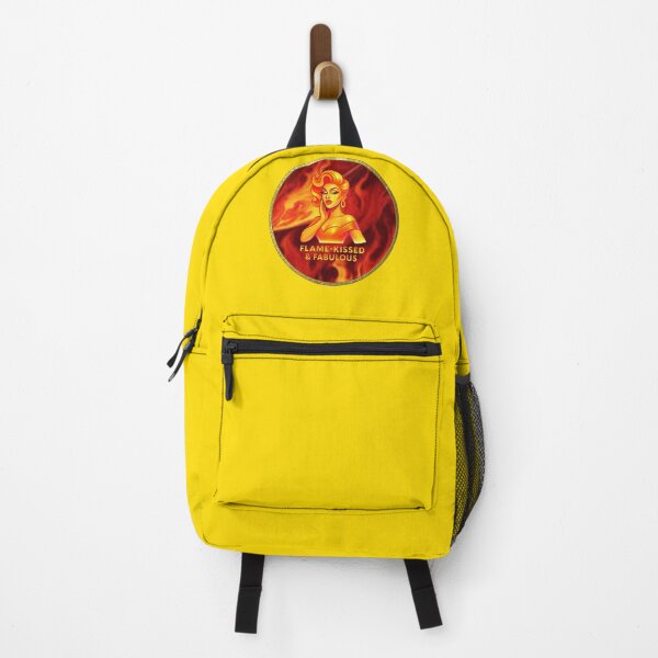 Item preview, FLAME-KISSED & FABULOUS ♨–♨ BAR-B-Q COLLECTION - FLAME ON BADGE designed and sold by WheelieGdArt.
