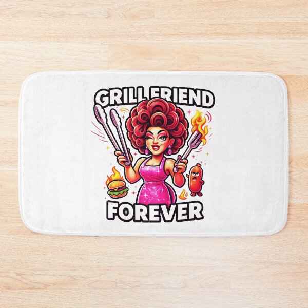 Item preview, Grill Friend Forever ♨–♨ Bar-B-Q Collection – Sassy Sparkle Edition designed and sold by WheelieGdArt.