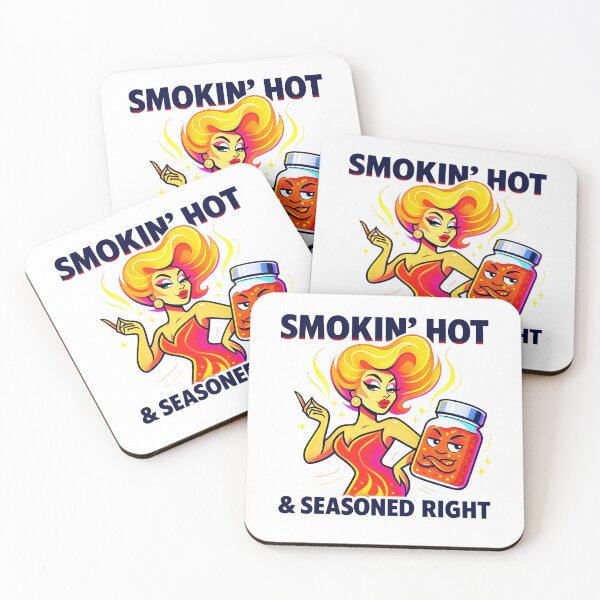 Item preview, SMOKIN’ HOT & SEASONED RIGHT ♨–♨ BAR-B-Q COLLECTION – FIERY GLAM EDITION designed and sold by WheelieGdArt.