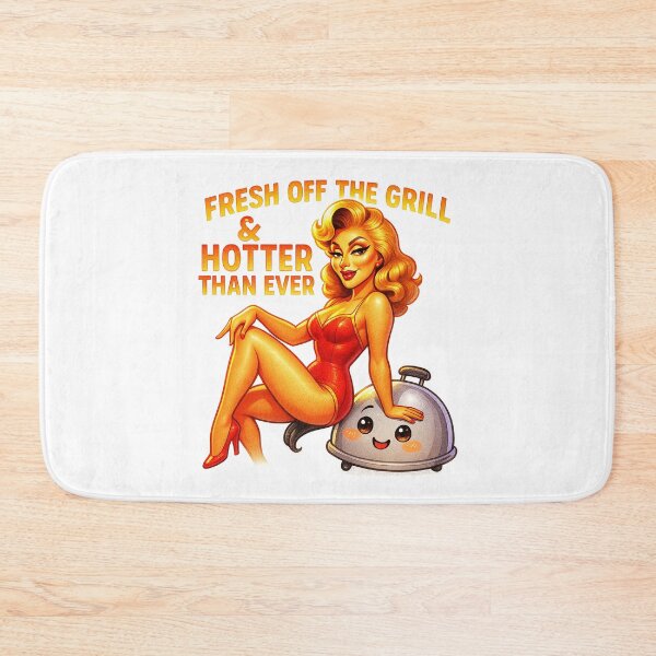 Item preview, Fresh Off the Grill & Hotter Than Ever ♨–♨ BAR-B-Q COLLECTION – Sizzlin’ Pin-Up Edition designed and sold by WheelieGdArt.