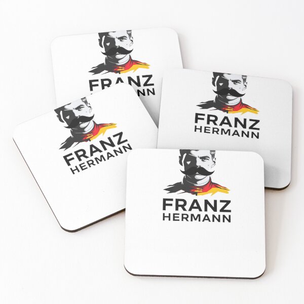 Item preview, FRANZ HERMANN (MAX VERSTAPPEN) DRIVER MUSTACHE designed and sold by RacersDesign.