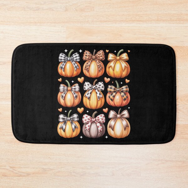 Item preview, Pumpkin Season Thanksgiving Coquette Bow Autumn Fall Leaves designed and sold by Slwankol.