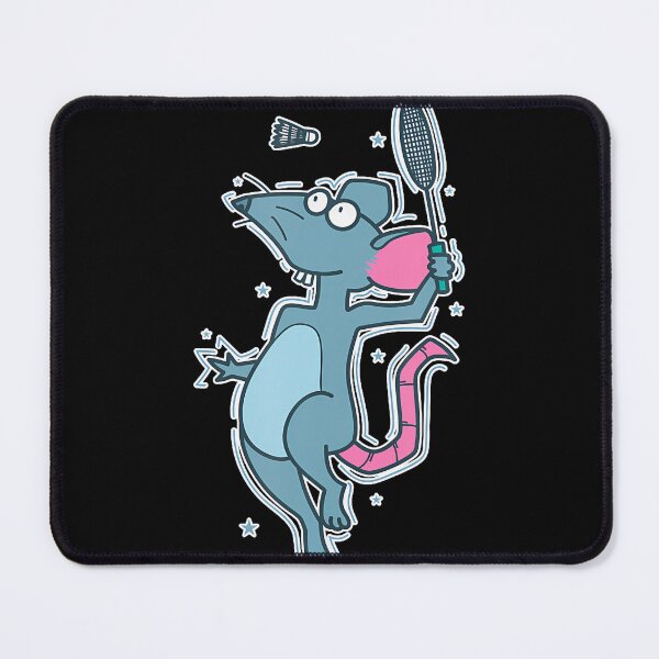 Item preview, Playing Badminton Rat designed and sold by BarbaraLillie.