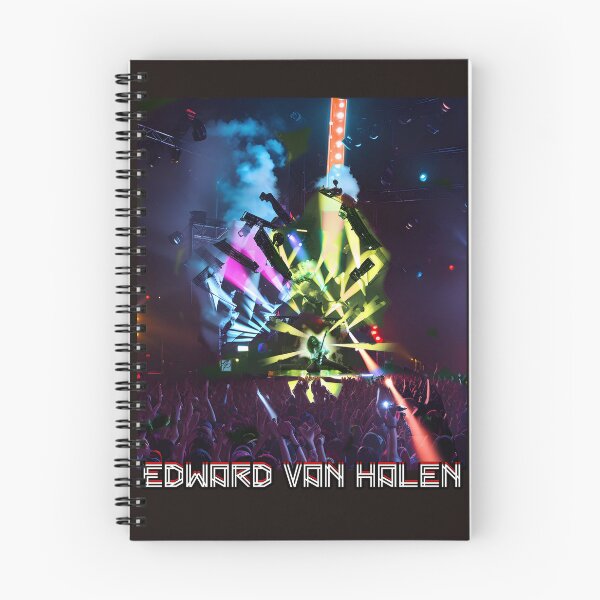 Item preview, Eddie Van Halen `79 Optical Illusion Tshirt T-Shirt designed and sold by Tshirtophobia.