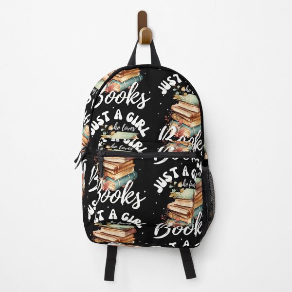 Item preview, Just A Girl Who Loves Books designed and sold by akdkzbxp10.