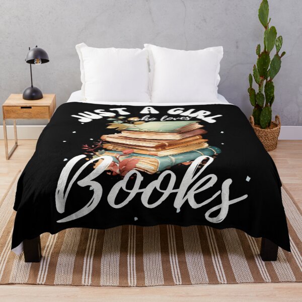 Item preview, Just A Girl Who Loves Books designed and sold by akdkzbxp10.