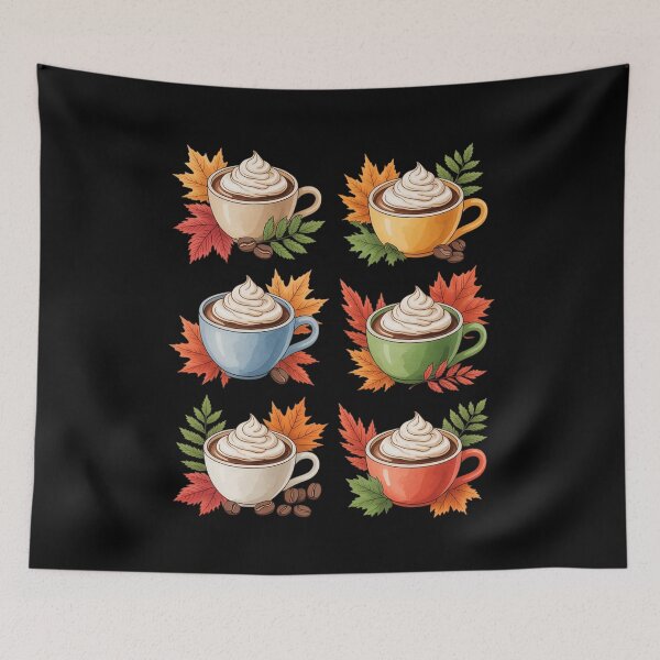 Item preview, Pumpkin Spice Coffee Latte Fall Thanksgiving Holiday Autumn designed and sold by Slwankol.