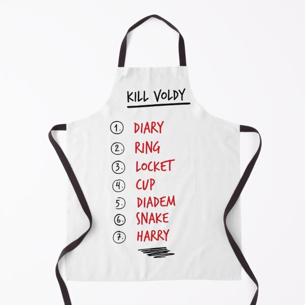 Item preview, Horcrux Checklist - Kill Voldy To Do List designed and sold by Greemo03.