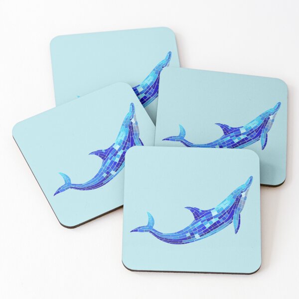 Item preview, Mosaic dolphin art designed and sold by designmari.