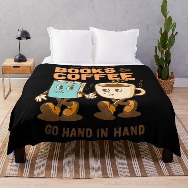 Item preview, Books Coffee Vintage Reading Mascot Retro designed and sold by JaimeTrudie.