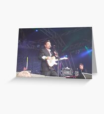 Huey from Fun Lovin Criminals @ Splendour 2009 Greeting Card