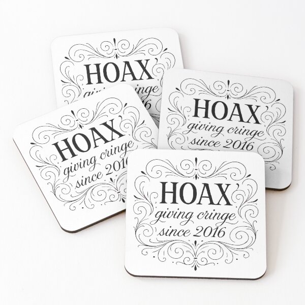 Item preview, ✍ HOAX – Giving Cringe Since 2016 designed and sold by WheelieGdArt.