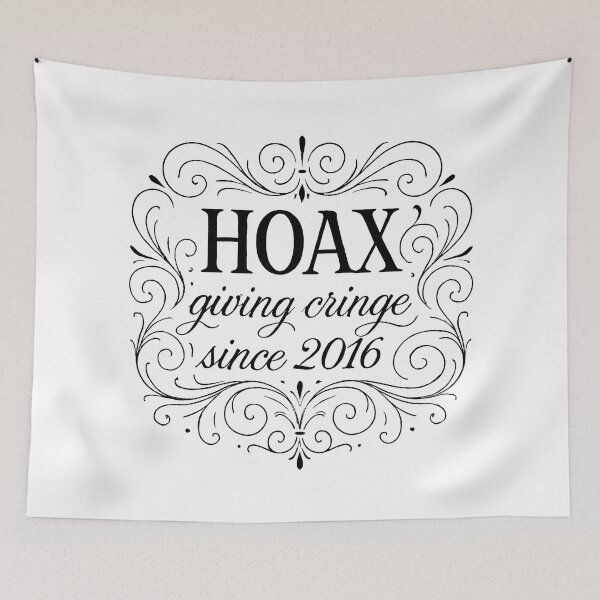 Item preview, ✍ HOAX – Giving Cringe Since 2016 designed and sold by WheelieGdArt.
