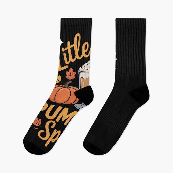 Item preview, Pumpkin Spice Latte Fall Football Season Little Miss Pumpkin designed and sold by genkihikki.