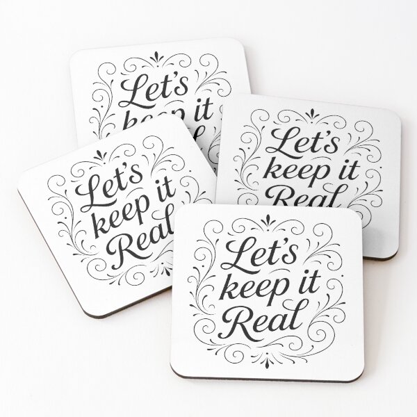 Item preview, ✍ Let’s Keep It Real – Sassy Truth-Telling Edition designed and sold by WheelieGdArt.