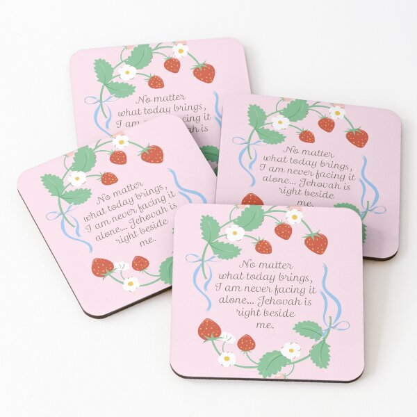 Item preview, Jehovah Is Right Beside Me designed and sold by Paper Bee Gift Shop.