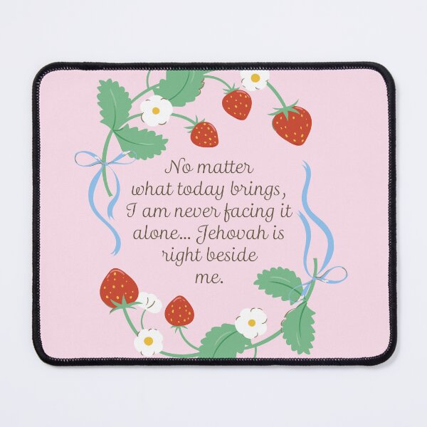Item preview, Jehovah Is Right Beside Me designed and sold by Paper Bee Gift Shop.
