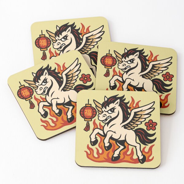 Item preview, Lunar New Year Pegasus designed and sold by Ghost on Toast.