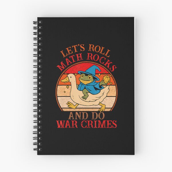 Item preview, Humor Frog Goose Let's Roll Math Rocks And Do War Crimes designed and sold by JaimeTrudie.