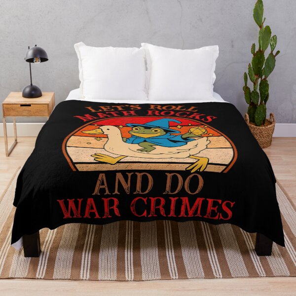 Item preview, Humor Frog Goose Let's Roll Math Rocks And Do War Crimes designed and sold by JaimeTrudie.