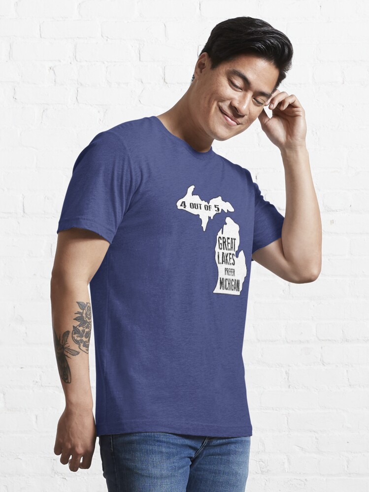 Alternate view of Prefer Michigan Essential T-Shirt