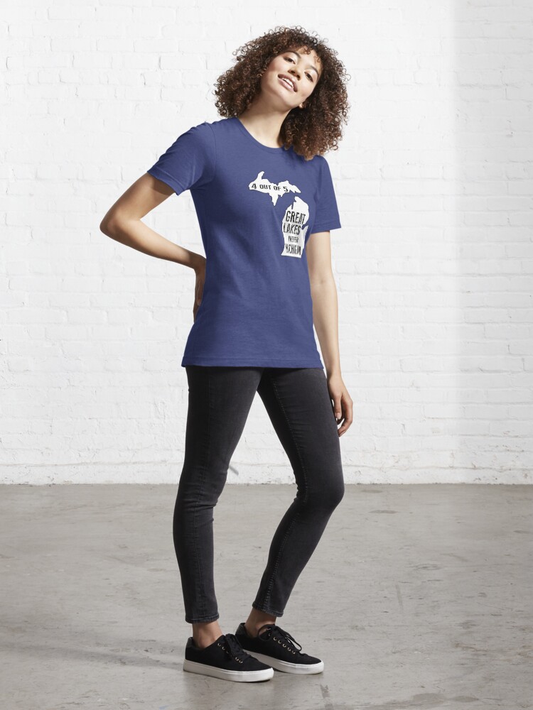 Alternate view of Prefer Michigan Essential T-Shirt