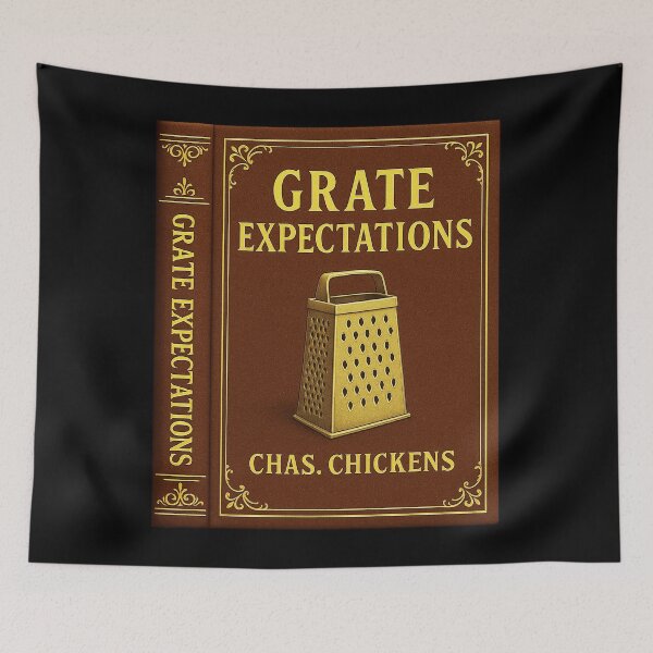 Item preview, ✍ BOOK ✍ - Grate Expectations – Classic Kitchen Literature Edition designed and sold by WheelieGdArt.