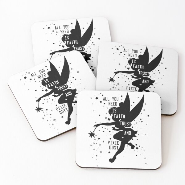 Item preview, Tinker Bell Pixie Dust Vintage Silhouette  designed and sold by ciejkale9.