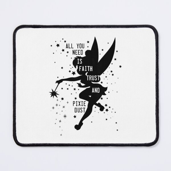 Item preview, Tinker Bell Pixie Dust Vintage Silhouette designed and sold by ciejkale9.