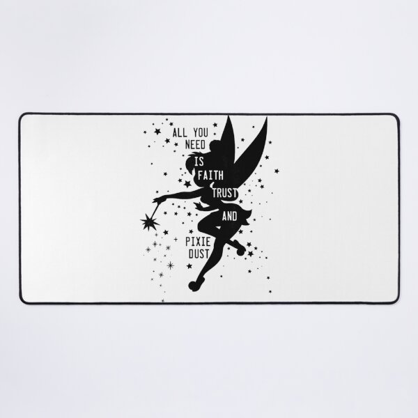 Item preview, Tinker Bell Pixie Dust Vintage Silhouette designed and sold by ciejkale9.