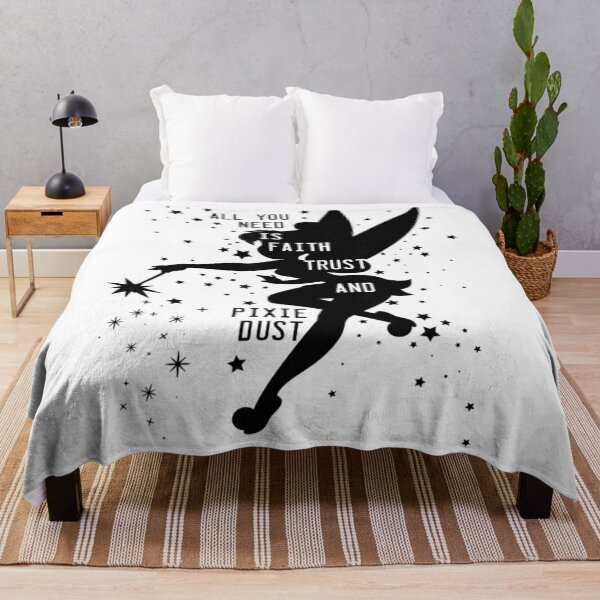 Item preview, Tinker Bell Pixie Dust Vintage Silhouette  designed and sold by ciejkale9.