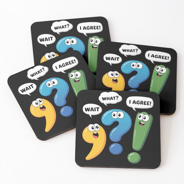 Item preview, Punctuation Marks Tee Wait What I Agree English Teacher Joke designed and sold by genkihikki.