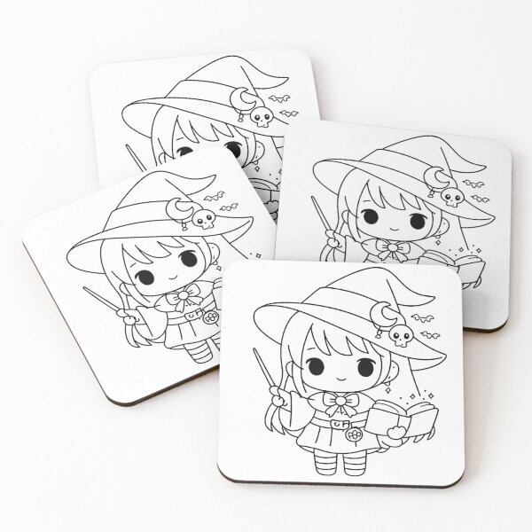 Item preview, little witch lines designed and sold by Lizandro  Serrano Pacheco.